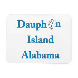 Íman Sinal Magnet da Ilha Dauphin