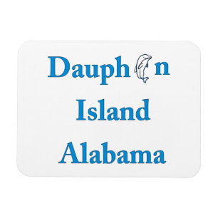 Íman Sinal Magnet da Ilha Dauphin