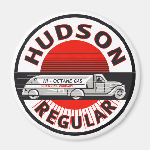 Íman Sinal regular da gasolina de Hudson do vintage
