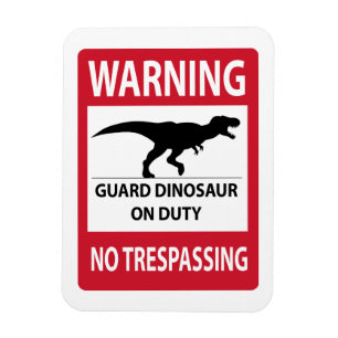 Íman Sinal sem invasão (T-Rex)
