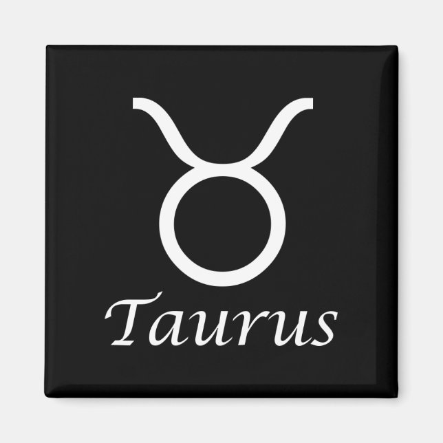 Íman Sinal Zodiac 'Taurus' (Frente)