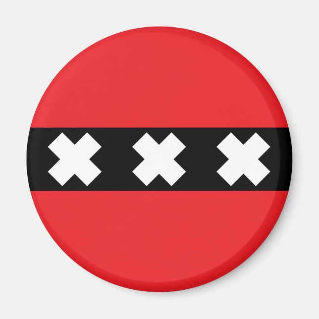 Íman Sinalizador Amesterdã (Frente)