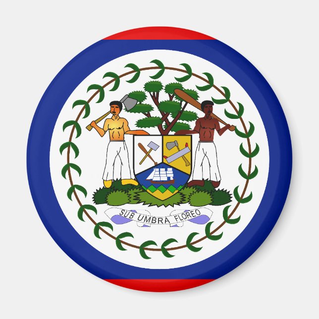 Íman Sinalizador Belize (Frente)