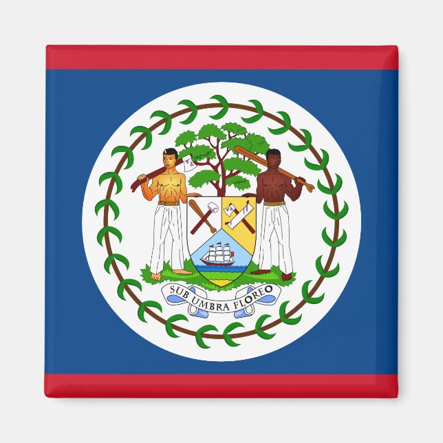 Íman Sinalizador Belize (Frente)