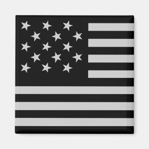 Íman Sinalizador Black Star Spanged Banner America