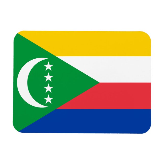 Íman Sinalizador Comores (Horizontal)