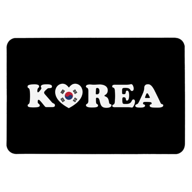 Íman Sinalizador Coração de Amor da Coreia (Horizontal)