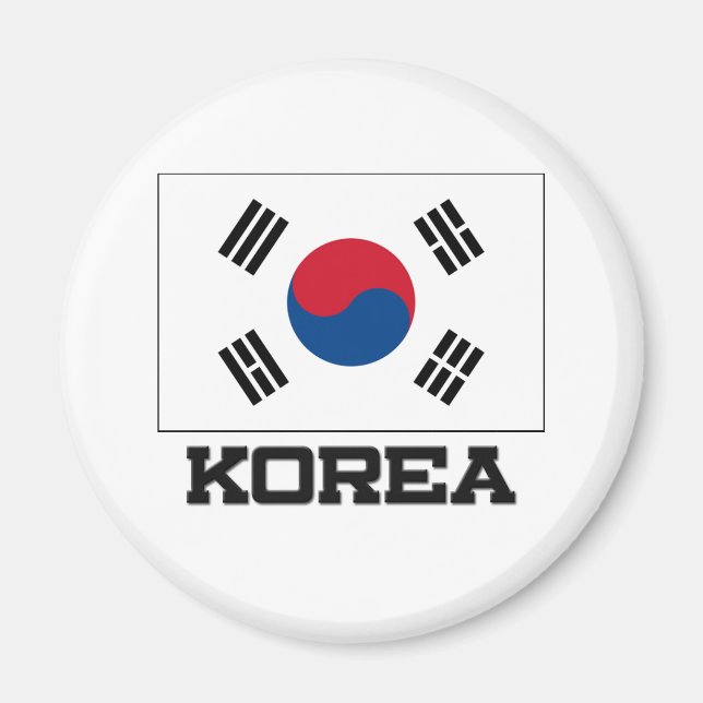 Íman Sinalizador Coreia (Frente)