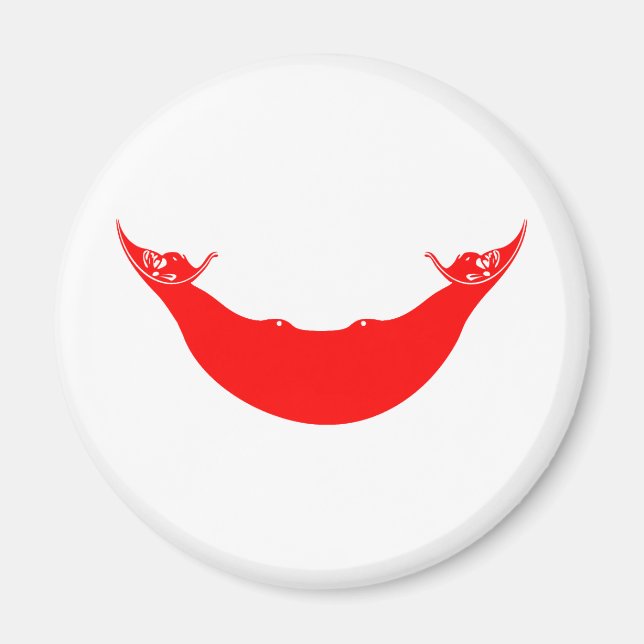 Íman Sinalizador da Ilha páscoa (Frente)