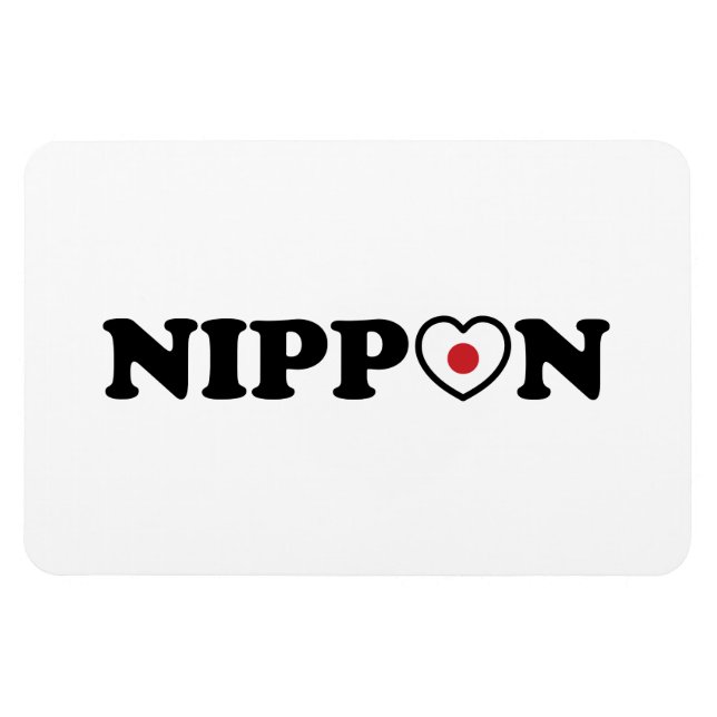 Íman Sinalizador de Coração de Amor Nippon (Horizontal)