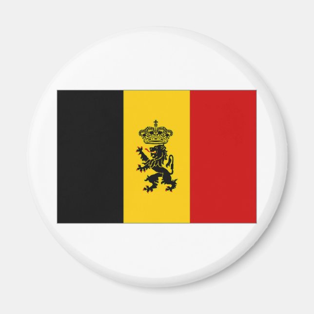 Íman Sinalizador de Governo da Bélgica (Frente)