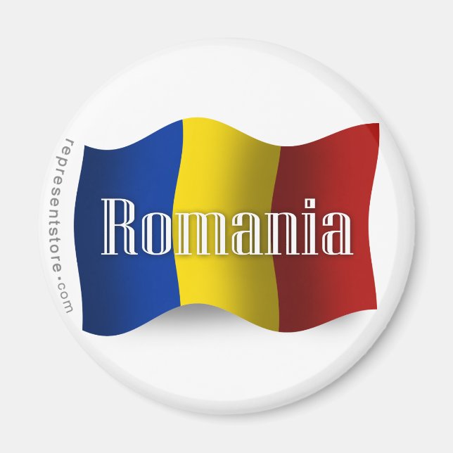 Íman Sinalizador de Onda da Romênia (Frente)