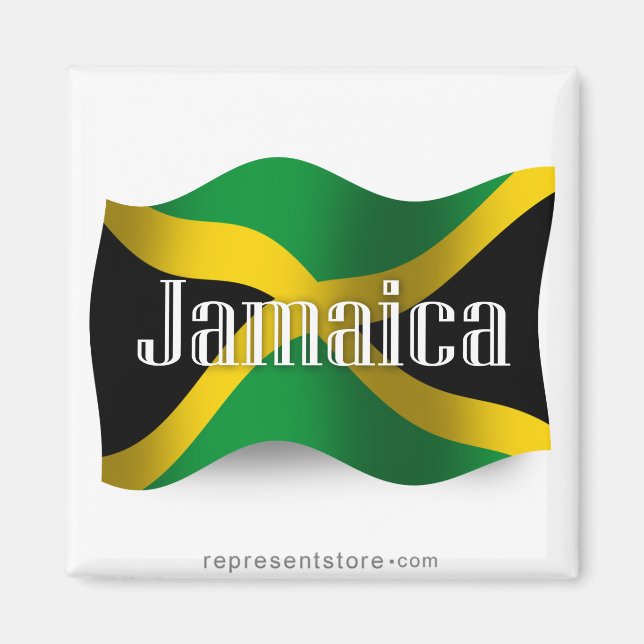 Íman Sinalizador de Onda Jamaica (Frente)