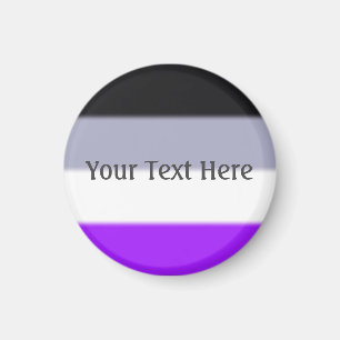 Íman Sinalizador de Orgulho Asexual de Queda