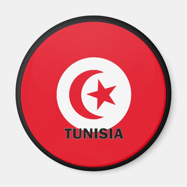Íman Sinalizador de qualidade da Rotina da Tunísia (Frente)