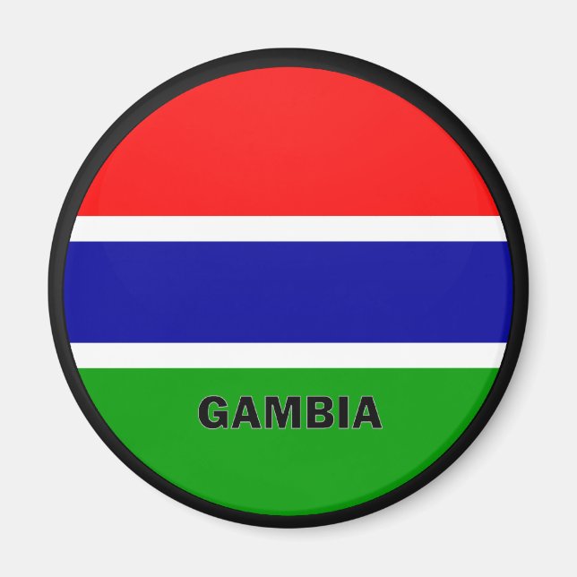 Íman Sinalizador de qualidade do Fórum da Gâmbia (Frente)