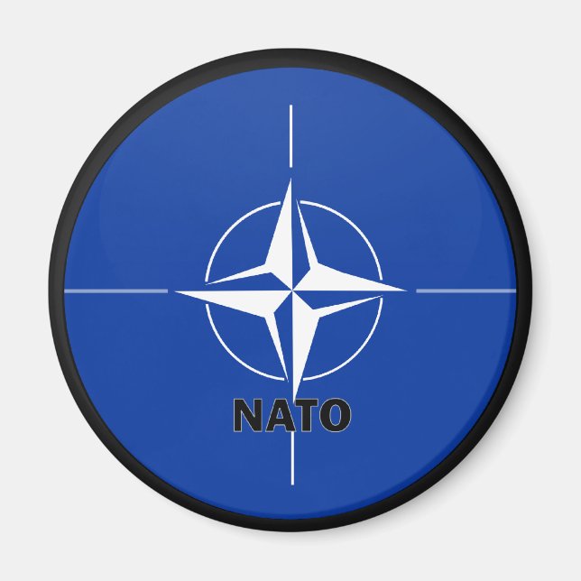 Íman Sinalizador de qualidade do Roundel da Nato (Frente)