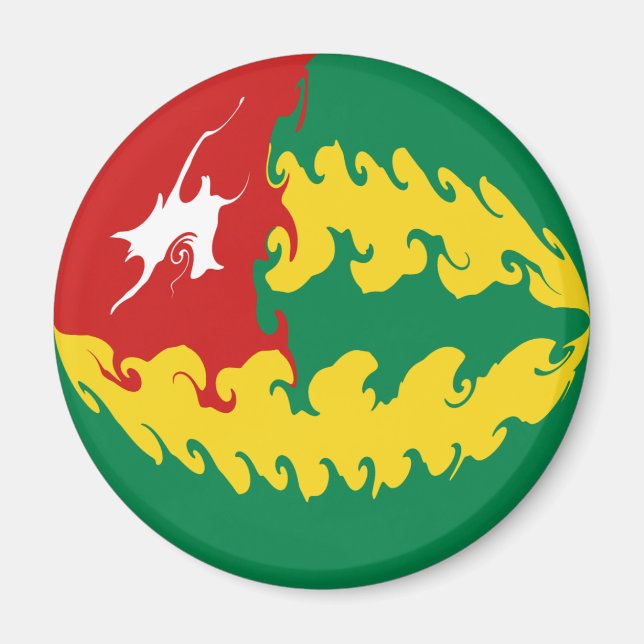 Íman Sinalizador de Sinalização de Togo (Frente)