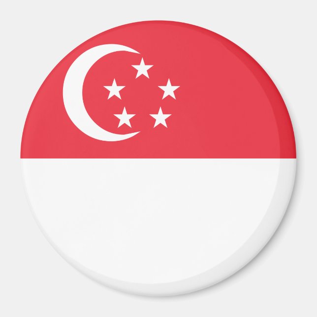 Íman Sinalizador de Singapura (Frente)