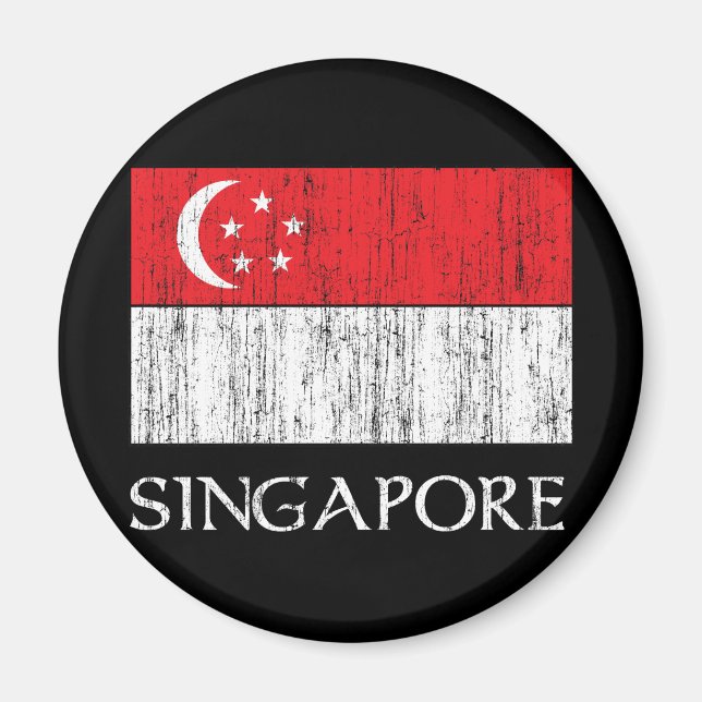 Íman Sinalizador de Singapura (Frente)