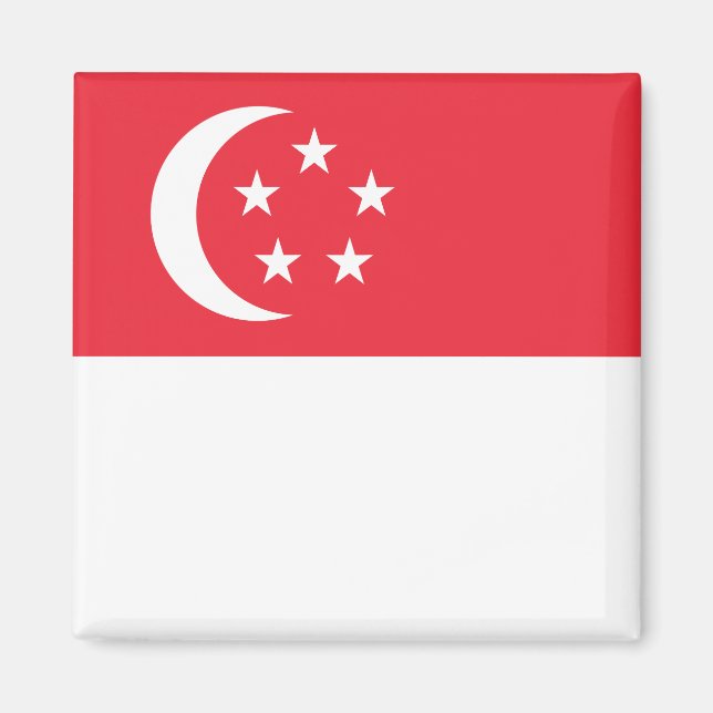 Íman Sinalizador de Singapura (Frente)