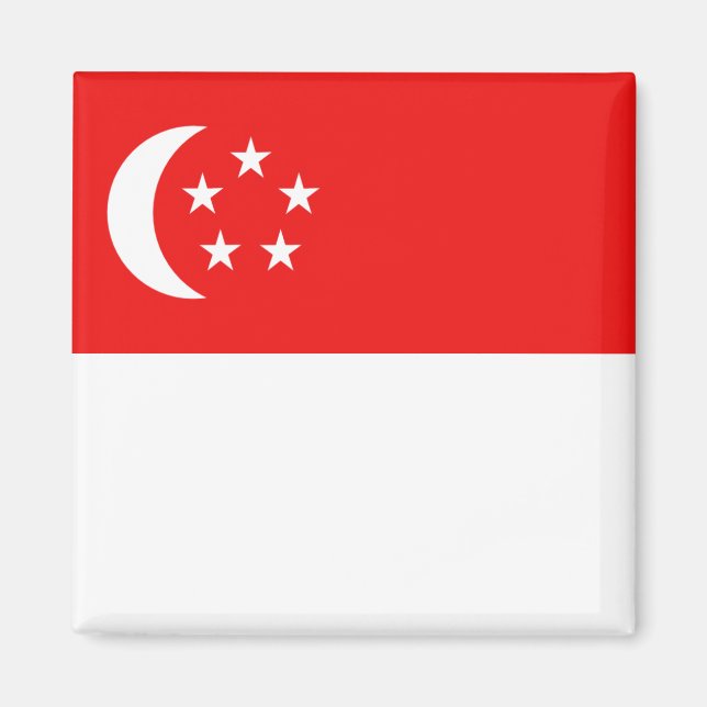 Íman Sinalizador de Singapura (Frente)