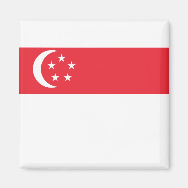 Íman Sinalizador de Singapura (Frente)