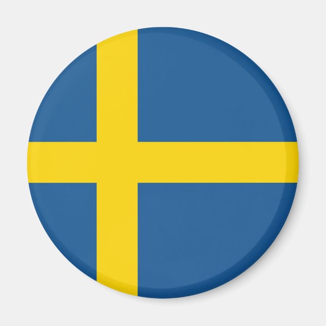 Íman sinalizador de suecia (Frente)