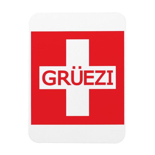 Íman Sinalizador de Suiça Gruezi (Vertical)