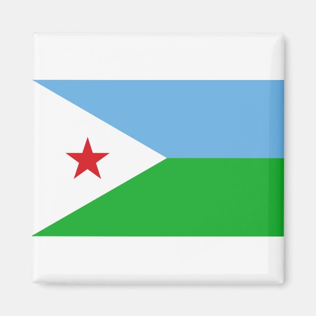 Íman Sinalizador Djibouti (Frente)