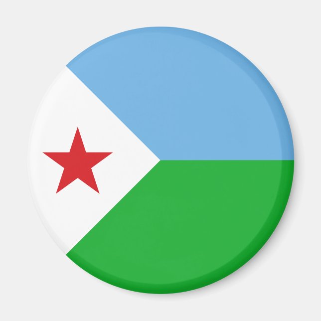 Íman Sinalizador Djibouti (Frente)