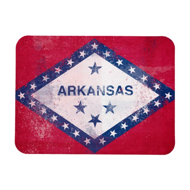 Íman Sinalizador do Arkansas em destaque (Horizontal)