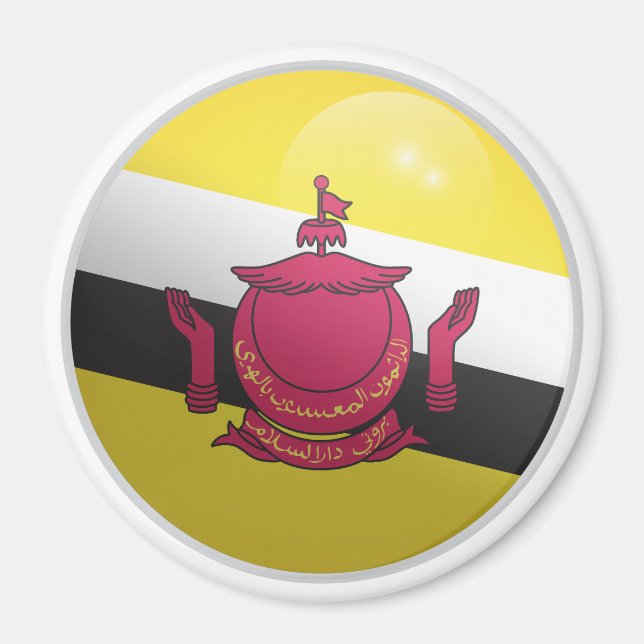 Íman Sinalizador do Círculo Brilhante Brunei (Frente)