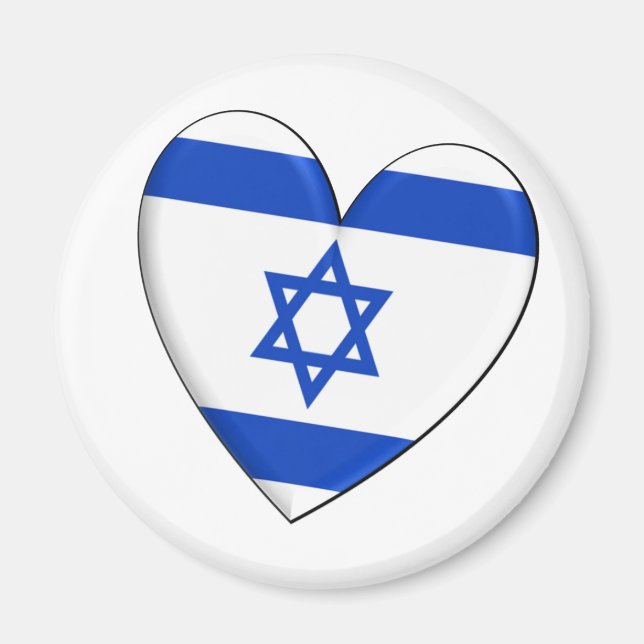 Íman Sinalizador do Coração de Israel (Frente)