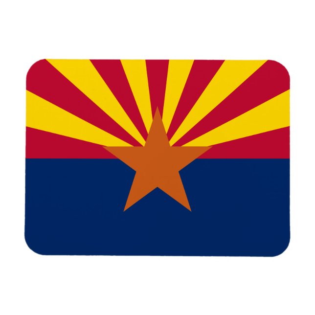 Íman Sinalizador do Estado da arizona (Horizontal)