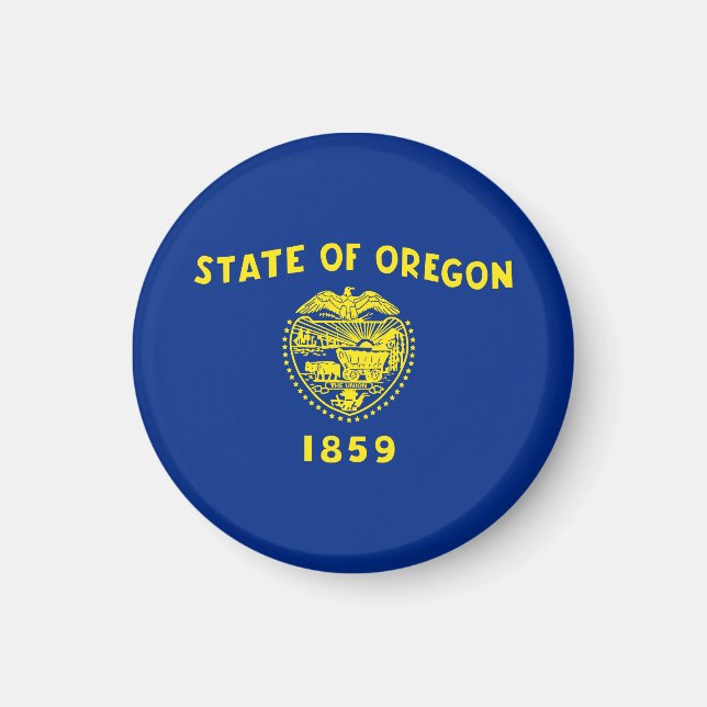 Íman Sinalizador do Estado do Oregon (Frente)