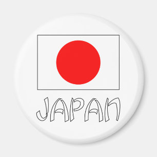 Íman Sinalizador do Japão e Branco da Palavra