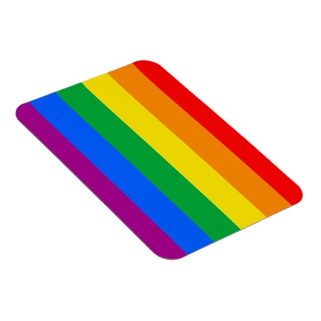 Íman Sinalizador do Orgulho Arco-Íris LGBTQ+ (Lado Direito)