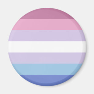 Íman Sinalizador do Orgulho Bigender