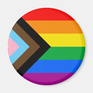 Íman Sinalizador do Orgulho de Progresso LGBTQ+