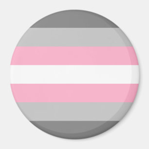 Íman Sinalizador do Orgulho Demigirl