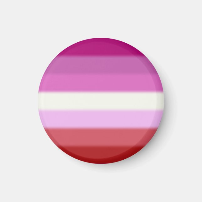 Íman Sinalizador do Orgulho Lésbico de Queda (Frente)