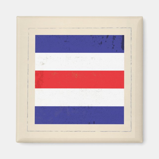 Íman Sinalizador do sinal "C" em letras náuticas (Frente)