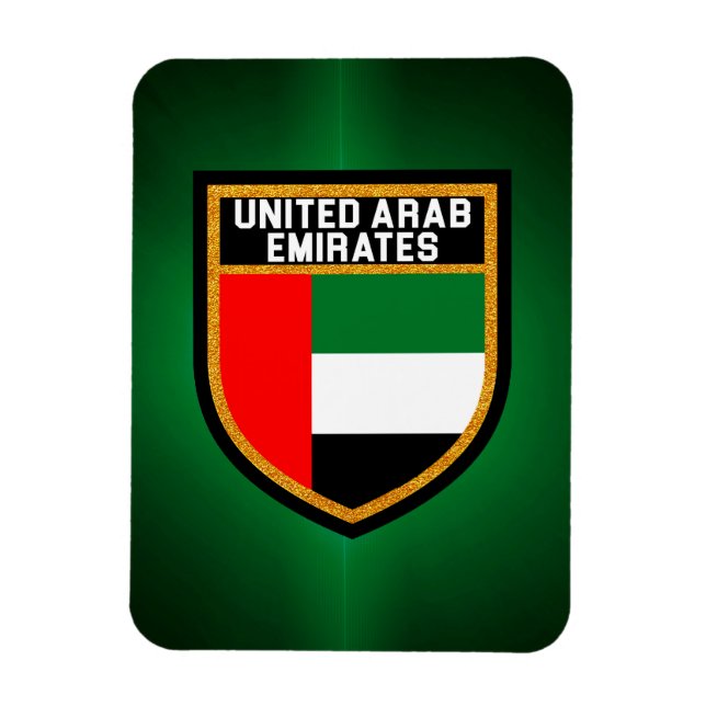 Íman Sinalizador dos Emirados Árabes Unidos (Vertical)