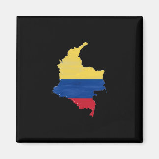 Íman Sinalizador e mapa da Colômbia