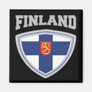 Íman Sinalizador Finlandês Shield & Emblem