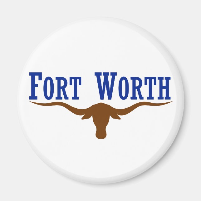 Íman Sinalizador Fort Worth (Frente)