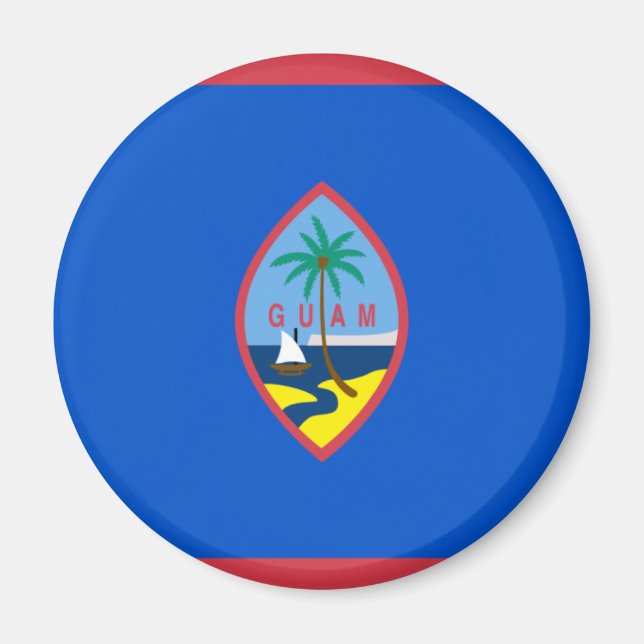 Íman Sinalizador Guam (Frente)