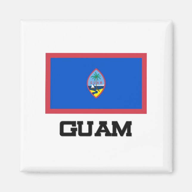 Íman Sinalizador Guam (Frente)