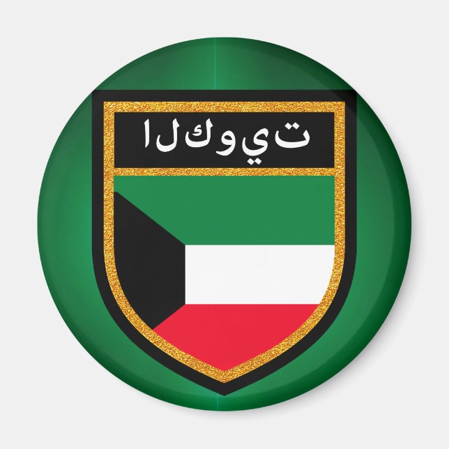 Íman Sinalizador Kuwait (Frente)